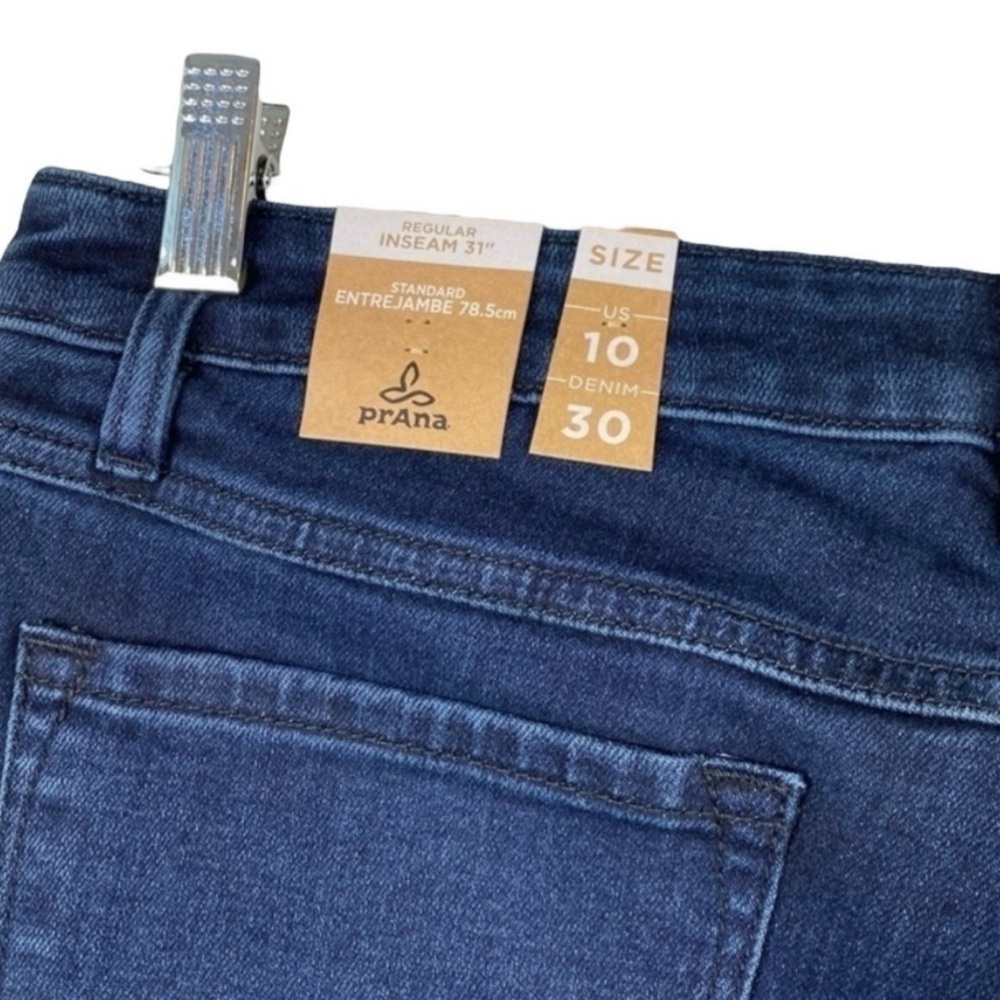 PRANA Sienna Stretch Skinny Jeans in Deep Blue Size 10/30 NWT